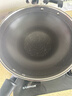 炊大皇 炒锅 316不锈钢炒菜锅双面蜂窝纹不粘炒锅34cm 可立盖电磁炉可用 实拍图