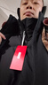 京东京造羽绒服男女情侣同款真鸭绒冬季外套面包服轻松羽绒 黑色 L 实拍图
