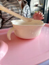 COOKSS婴儿辅食碗新生幼儿宝宝专用喂水鹰嘴辅食勺吸盘米粉研磨套装餐具 实拍图