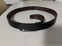 稻草人男士皮带时尚商务腰带牛皮裤带板扣皮带生日礼物送父亲老公 实拍图