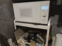 京东京造 微波炉置物架可伸缩架烤箱台面收纳架厨房烹饪器具[双层白色] 实拍图