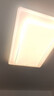 美的（Midea）LED吸顶灯现代轻奢仿水晶客厅灯护眼餐厅卧室灯方灯60瓦包安装 实拍图