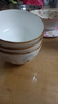 陶瓷碗家用喜庆乔迁新居碗碟餐具套装岁月静好饭碗 岁月静好3碗 实拍图