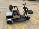 雅迪K2C新国标电动三轮车老人代步接送孩子载人拉货推拉座强动力续航 K2C星辰灰+20A铅酸电池+包安装 实拍图