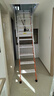 梯卫士加强全自动阁楼伸缩梯电动家用梯子隐形手动复式楼梯折叠升降梯 电动加厚钛镁合金（颜色备注） 洞口80*100 实拍图