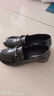 断码真皮单鞋女2026春夏季新款软皮软底乐福鞋粗跟低跟平底皮鞋女 黑色 37 实拍图
