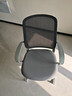 得力（deli）KF253网布弓形椅会议椅 靠背椅办公椅人体工学职员椅 企业集采 灰 实拍图