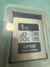雷克沙（Lexar）1TB CFexpress Type B存储卡 读3600MB/s 适配富士佳能尼康 8K流畅录制 4.0高速接口 （SILVER） 实拍图