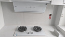 海尔（Haier）【下单抽华为三折叠】燃气灶5.2kw天然气双灶家用台嵌两用 白色面板烟灶联动 68%高热效 Q2BEC(天) 实拍图