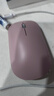 联想（Lenovo）无线鼠标轻音鼠标 Air Handle轻音无线鼠标 便携办公鼠标 樱花粉 实拍图