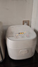 东芝（TOSHIBA）白珍珠发芽米电饭煲3L 3-4人IH立体大火力 2mm备长炭内胆 家用智能电饭煲 RC-10HUC(W) 实拍图