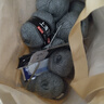 三利上海三利羊绒线中粗线正品100%纯山羊绒毛线手工编织毛衣围巾diy 07-中灰（买一送一） 100%山羊绒 实拍图