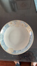 浩雅景德镇陶瓷盘餐盘汤盘菜盘深盘饭盘可微波时光漫步8英寸2个装 实拍图