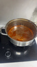荣事达（Royalstar）火锅专用锅汤锅304不锈钢锅火锅盆燃气电磁炉通用32cm 实拍图