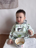 马博士儿童罩衣春秋宝宝吃饭罩衣婴儿辅食饭兜反穿衣2-4岁熊猫100码 实拍图