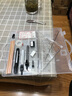 慢作机械制图绘图工具工程制图套装cad制图工具专业土木工程制图文具圆规丁字尺画图工具包分规 【21件/高级透明】绘图工具套装 实拍图