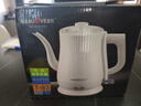 金灶（KAMJOVE） 茶艺专用泡茶烧水壶优雅长嘴电热水壶随手泡开水壶自动断电热水壶煮水壶家用1L 1L T-93（象牙白色） 实拍图