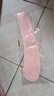 家居饰品马桶坐垫通用座便套粘贴式毛绒马桶垫垫子无痕马桶贴圈垫 -纯色款-粉色（1对装） 无规格 实拍图