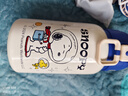 史努比（SNOOPY）双盖儿童保温杯吸管直饮两用水杯316不锈钢学生杯子520ML大容量蓝 实拍图