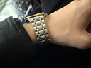上海（SHANGHAI）手表男款 男士自动机械表 国民系列 经典白盘间金钢带SH3013G-1 实拍图