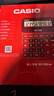 卡西欧（CASIO）语音计算器超大型朱墙红 真人发音金属机身趣味弹奏办公用品财务专用语音款GY-120 实拍图