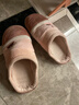 俞兆林（YUZHAOLIN）棉拖鞋男女冬季软底保暖家居室内月子鞋家用棉鞋 实拍图
