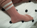 雪茜曼瑜伽袜子女专业防滑秋冬季中筒五指袜普拉提袜运动防滑专用健身 实拍图
