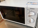 格兰仕（Galanz）平板式小型家用微波炉20升700W精准温控旋钮操作更便捷DG(S0) 实拍图