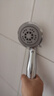九牧（JOMOO）花洒喷头全套家用增压洗澡淋浴莲蓬头热水器手持淋雨花洒软管套装 四档带背喷增压花洒S263015 实拍图