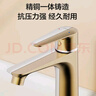 九牧（JOMOO）水龙头精铜洗脸盆面盆水龙头卫生间冷热出水浴室柜旋转卫浴 【精铜】32756 实拍图