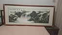 摆福百利苏绣客厅玄关装饰画圆形壁画新中式高档背景墙餐厅挂画精品刺绣 精品刺绣  清风雅玉 80*80实木边框 实拍图