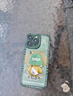 奶小鸭（NEYAA）适用苹果16pro手机壳 iphone16pro保护套镜头全包硅胶防摔超薄创意卡通简约网红软壳男女款 苍岭绿 实拍图