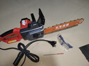 五羊战狼日本进口技术新款大功率电链锯砍树机工业级伐木电锯插电插电瓶车 48v-220v新款通用电锯配一根进口链条 实拍图