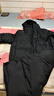 京东京造面包超长款羽绒服运动户外秋冬加厚保暖外套 黑色 3XL 实拍图