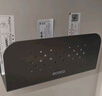 ecoco菜板置物架厨房免打孔挂案板粘板锅盖架壁挂式砧板架E24053枪灰色 实拍图