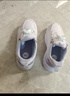 361°童鞋2025冬季小童女童旋纽扣跑鞋 白30 实拍图