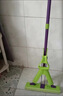 妙洁胶棉拖把27cm杆长120共2头滚轮式懒人家用一拖净免手洗海绵吸水 实拍图