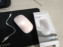 【京东物流】无线鼠标办公笔记本电脑通用游戏云电脑可选蓝牙充电电池鼠标 可爱粉 实拍图