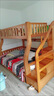 精冠胡桃木 实木儿童上下床双层床组合大人两层上下铺木床高低子母床 梯柜款 上铺宽160下铺宽180 实拍图