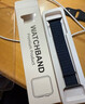 威千图适用苹果手表表带s11表带apple watch表带编织iwatch s10表带男女生ultra3/se3/s9/s8/s7运动透气 官方同款【浓墨色】 【44/45/46/49mm表盘通用】 实拍图