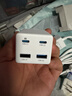 公牛（BULL）氮化镓67W快充笔记本插座/桌面充电站/USB分体式插线板3C认证 适用iphone17 总控开关2C2A+3孔白色 实拍图