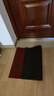 京东京造 条纹拉绒入户垫 家用可裁剪除尘防滑吸水地垫进户门 红色60*90cm 实拍图