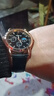 正品男士手表高档休闲石英表简约气质男表皮带高颜值罗马时尚腕表 军团款 实拍图