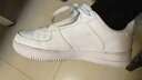 特步板鞋男女秋冬休闲鞋百搭低帮运动鞋潮流滑板鞋舒适小白鞋 白色-女子 【新旧版随机发货】 36 实拍图