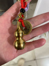 星光缘 黄铜葫芦五帝钱钥匙扣装饰挂件创意随身携带挂饰送男友父亲饰品 实拍图