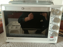 长帝（changdi）家用烤箱多功能电烤箱 32升大容量 上下管独立控温 多面搪瓷内胆 机械式旋钮 白色 实拍图