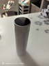 炊大皇保温杯 316L医用级不锈钢茶水分离商务便携智能保温杯 白色 490ml 实拍图