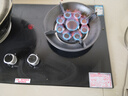 科厨好太太燃气灶天然气煤气灶双灶具大火力嵌入式聚能猛火节能天然气灶液化气炉灶台式 (液化气)九腔鸳鸯+防爆玻璃+ 铜盖 大火力 实拍图