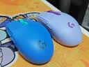 罗技（G） G102游戏鼠标有线机械RGB轻量化小手电竞宏编程吃鸡英雄联盟 G102蓝色二代+大桌垫 实拍图