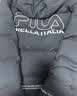 FILA 斐乐官方男女羽绒服情侣款冬宽松休闲运动连帽印花保暖外套 实拍图